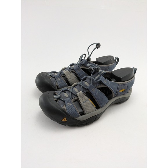 Mens Keen Newport H2 Blue Leather Waterproof Outdoor Hiking Sandals Size 10 main image 6